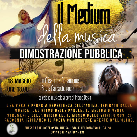 Il Medium della musica DIMOSTRAZIONE PUBBLICA