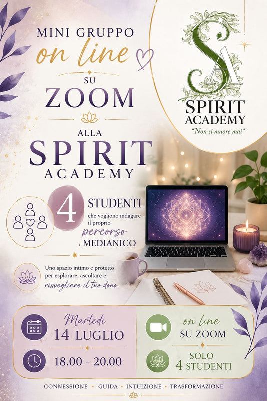 SPIRIT ACADEMY🪽 - mini gruppo online