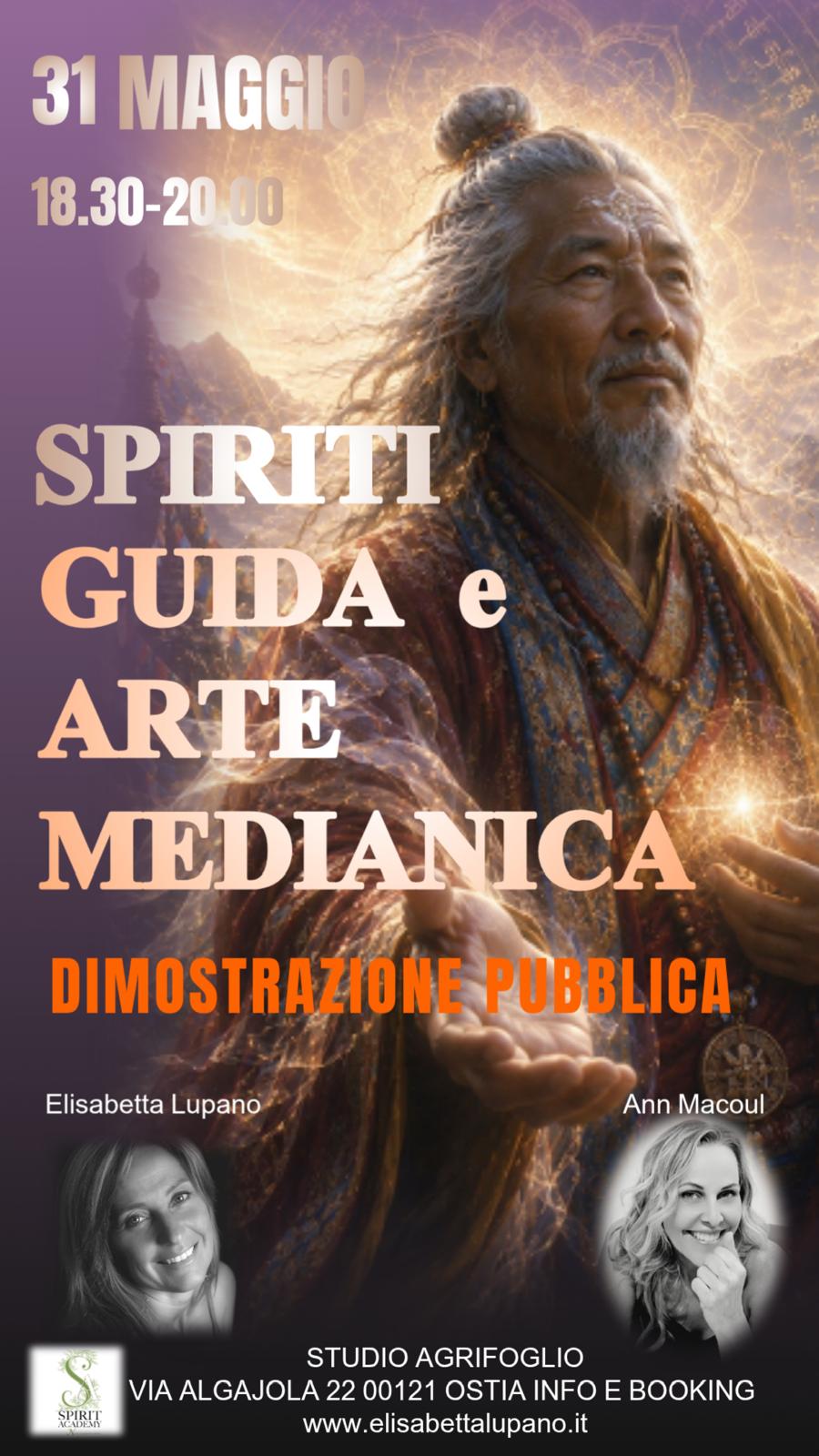 SPIRITI GUIDA E ARTE MEDIANICA